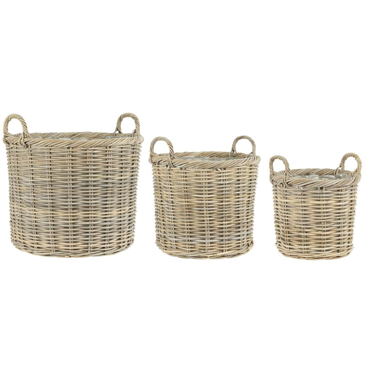 Rattan Basket Round Large thesnugroom