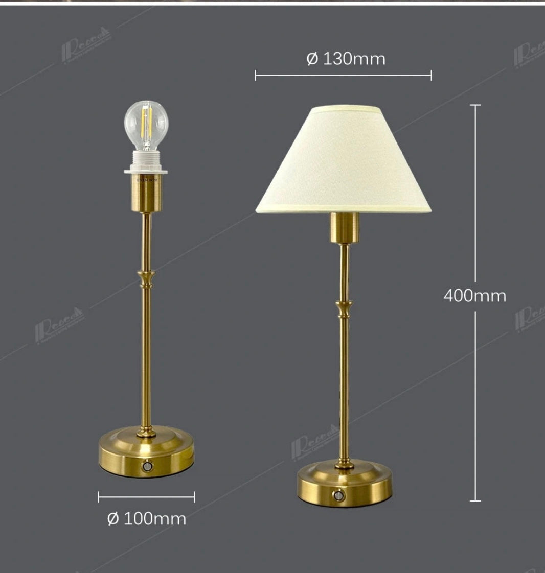 Classic Luxury Brass Table Lamp