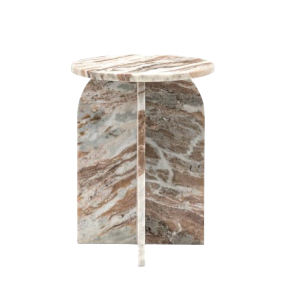Ariel Marble Side Table