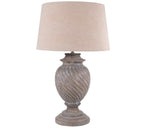 Swirl Wood Lamp