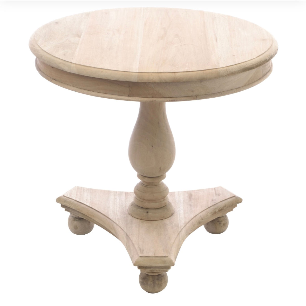 Low Round Side Table