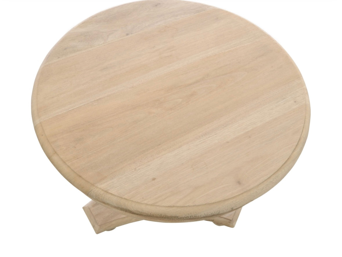 Low Round Side Table