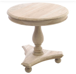 Low Round Side Table