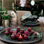 Advent Candles Red 24