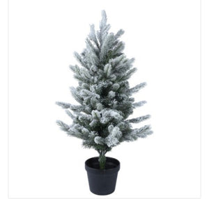 Snowy Christmas Tree 60cm