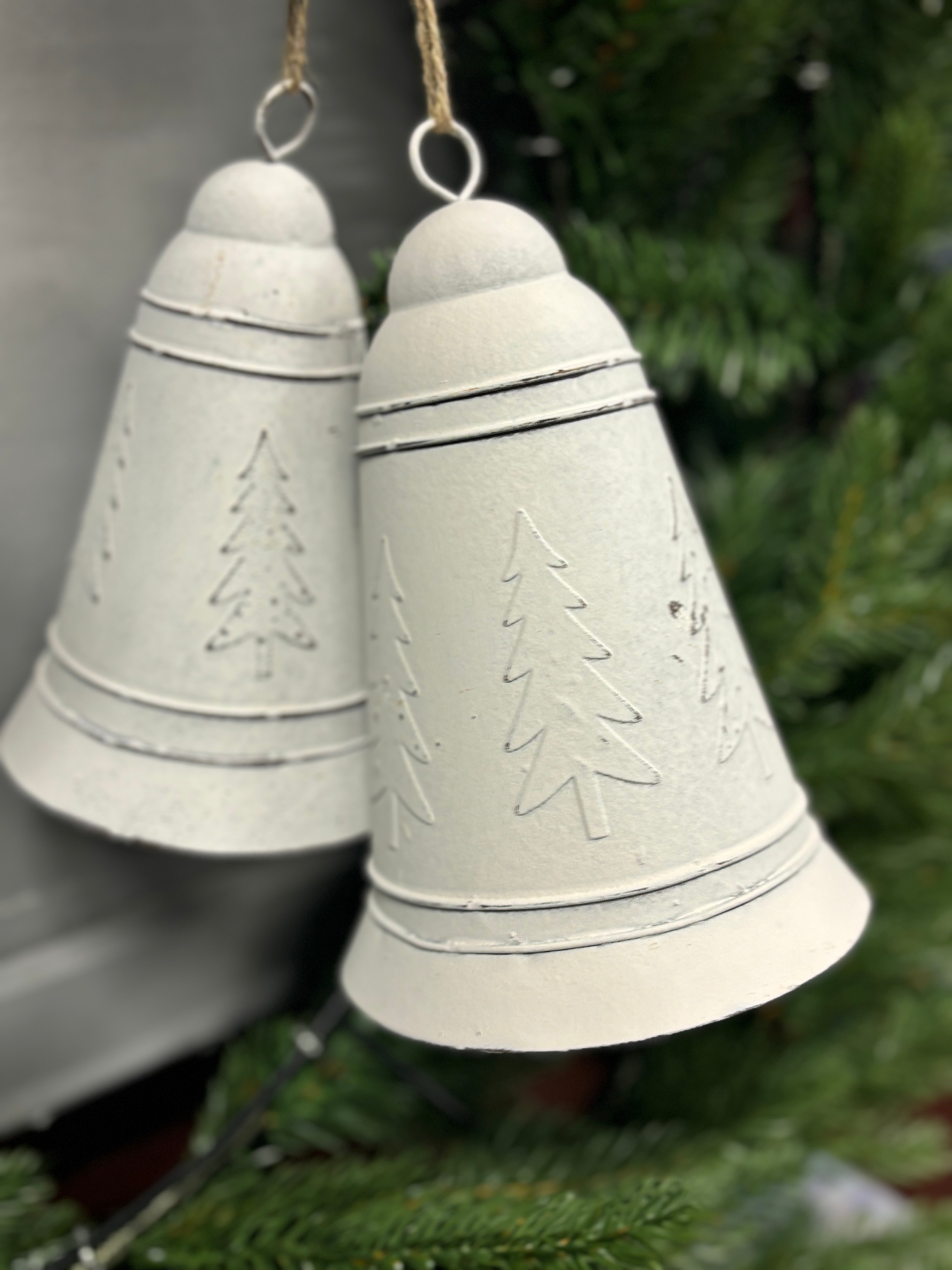 Nordic Bell w Tree 17cm