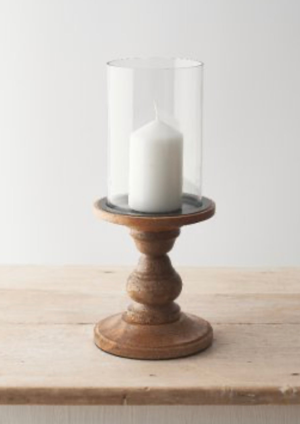 Mangowood Candle Stand 30cm