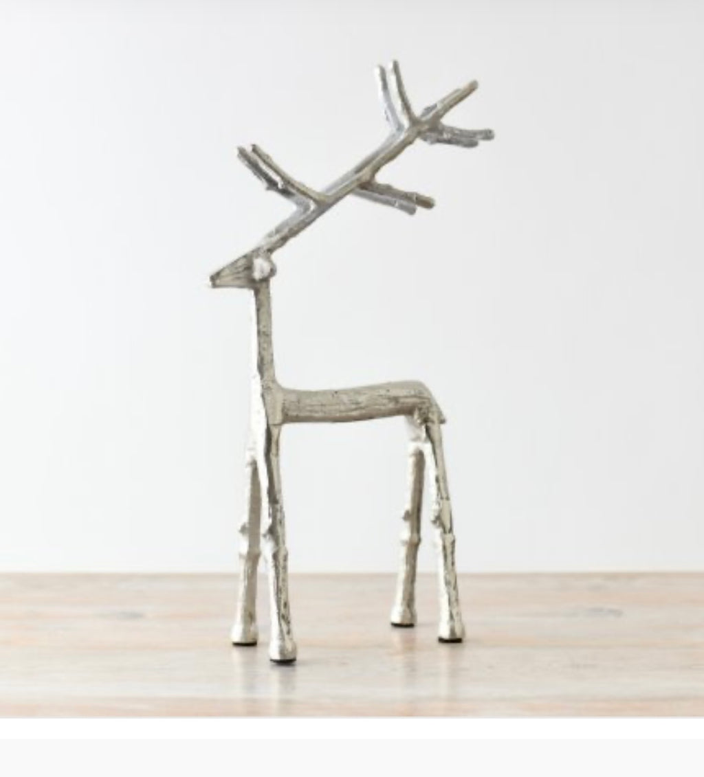 Silver Reindeer - Large