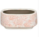 Pink Paisley Planter