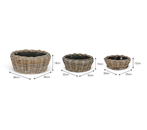 Drypots in Rattan
