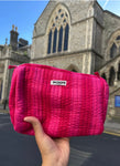 Quilted Wash Bag - Pink
